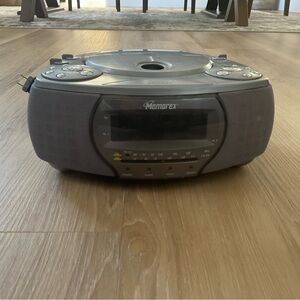 Gray Portable CD Player